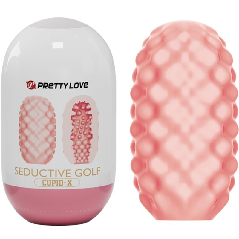 Imagen que nos facilita PRETTY LOVE de su producto erótico PRETTY LOVE - CUPID X MASTURBADOR MASCULINO ROSA para nuestra categoría "JUGUETES BIENESTAR |Juguetes para Hombres|Masturbadores varios".