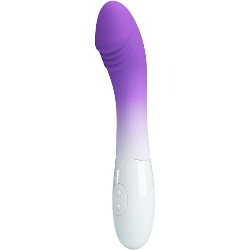 Imagen que nos facilita PRETTY LOVE de su producto erótico PRETTY LOVE - ELEMENTAL VIBRADOR PUNTO G 30 VIBRACIONES MORADO para nuestra categoría "JUGUETES BIENESTAR |Vibradores|Vibradores Punto G".