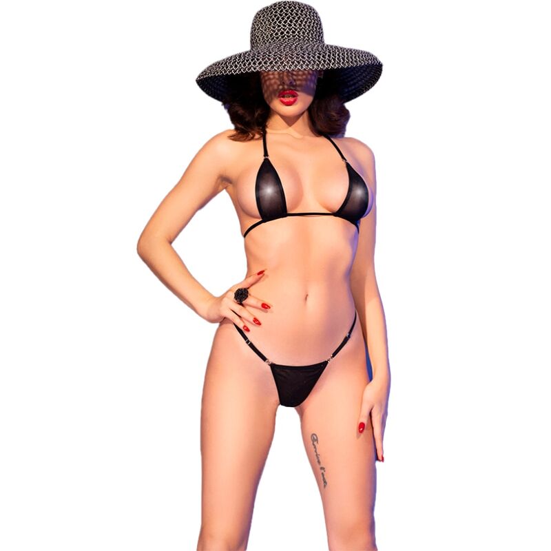 Imagen que nos facilita CHILIROSE SUMMER de su producto erótico CHILIROSE - CR 4840 MICRO BIKINI NEGRO S/M para nuestra categoría "MODA & LENCERÍA|Lencería Mujer|Trajes de baño|Micro bikini".