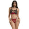 Imagen que nos facilita SUBBLIME SETS de su producto erótico SUBBLIME - 955540 CONJUNTO SUJETADOR CON CREMALLERA DE MALLA DE CHAROL ROJO L/XL para nuestra categoría "MODA & LENCERÍA|Lencería Mujer|Lencería Picante|Conjunto de lencería sexy".