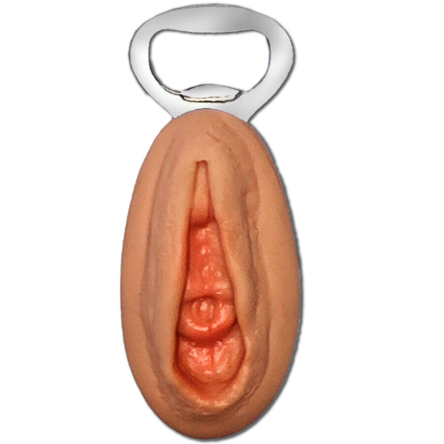 Imagen que nos facilita DIABLO PICANTE de su producto erótico DIABLO PICANTE - ABRIDOR CON FORMA VAGINA NATURAL para nuestra categoría "ARTÍCULOS VARIOS|Articulos divertidos|Complementos".