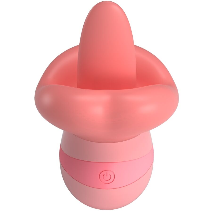 Imagen que nos facilita PRETTY LOVE de su producto erótico PRETTY LOVE - KYLEE LENGUA ESTIMULADORA CLÍTORIS 10 VIBRACIONES ROSA NUDE para nuestra categoría "JUGUETES BIENESTAR |Juguetes para Mujeres|Estimuladores|Para Clítoris".