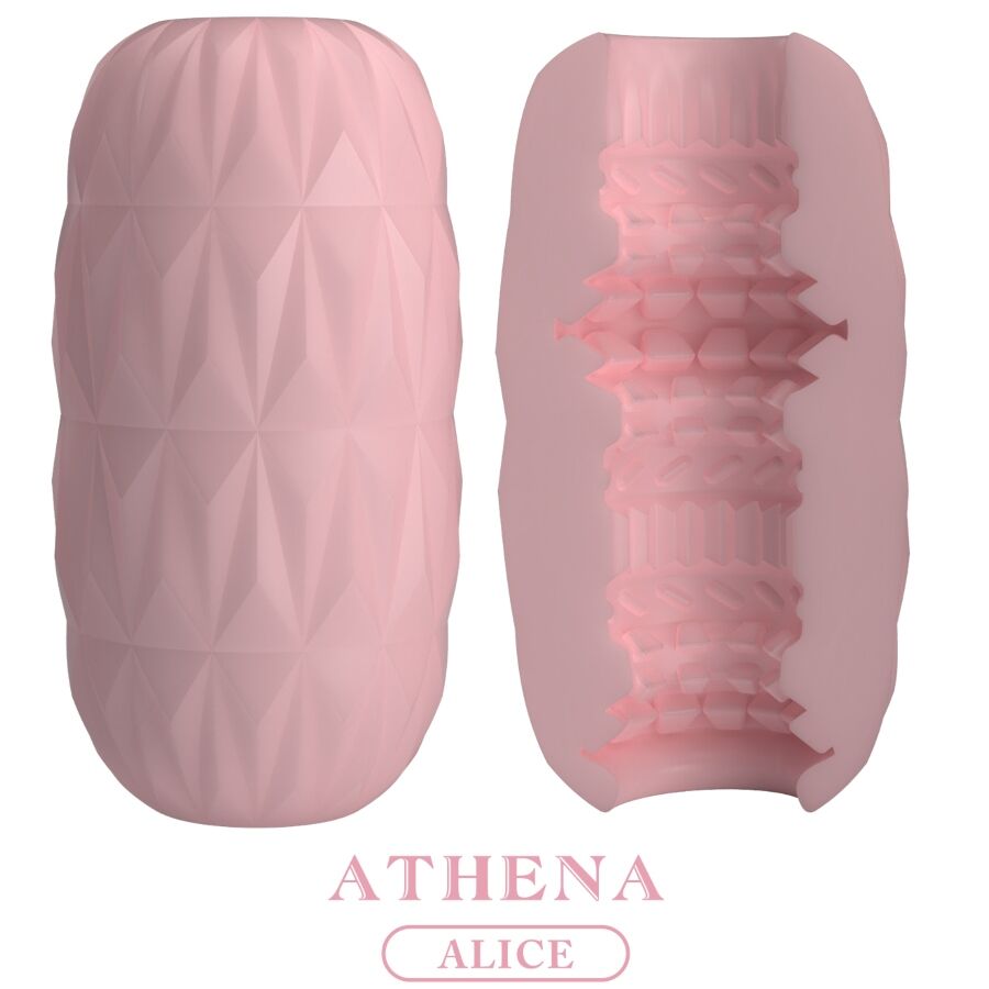 Imagen que nos facilita PRETTY LOVE de su producto erótico PRETTY LOVE - ATHENA ALICE MASTURBADOR MASCULINO ROSA para nuestra categoría "JUGUETES BIENESTAR |Juguetes para Hombres|Masturbadores varios".