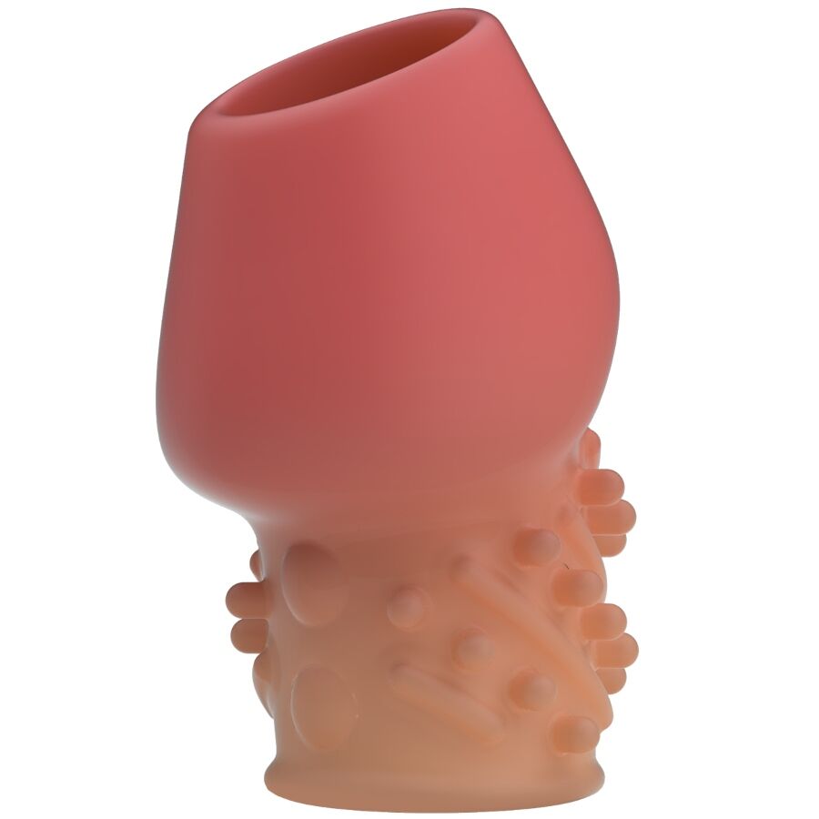 Imagen que nos facilita PRETTY LOVE MALE de su producto erótico PRETTY LOVE - MATIAS ENGROSADOR PENE ROSADO para nuestra categoría "JUGUETES BIENESTAR |Juguetes para Hombres|Accesorios para el pene|Fundas Pene sin extensión".