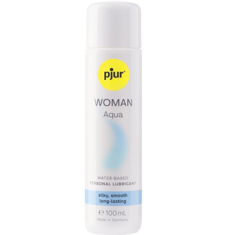 Imagen que nos facilita PJUR de su producto erótico PJUR - WOMAN AQUA LUBRICANTE BASE AGUA 100 ML para nuestra categoría "DROGUERÍA |Lubricantes|Base Agua".