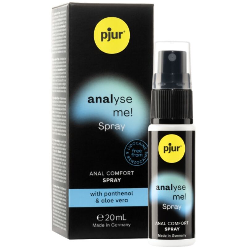 Imagen que nos facilita PJUR de su producto erótico PJUR - ANALYSE ME! ANAL COMFORT SPRAY para nuestra categoría "DROGUERÍA |Lubricantes|Anal - Sprays o cremas relajantes".