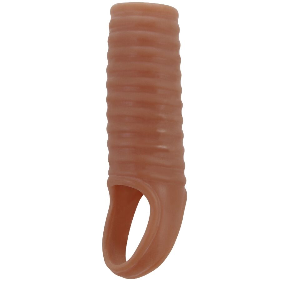 Imagen que nos facilita PRETTY LOVE de su producto erótico PRETTY LOVE - HARTMAN FUNDA PARA PENE NATURAL para nuestra categoría "JUGUETES BIENESTAR |Juguetes para Hombres|Accesorios para el pene|Fundas Pene sin extensión".