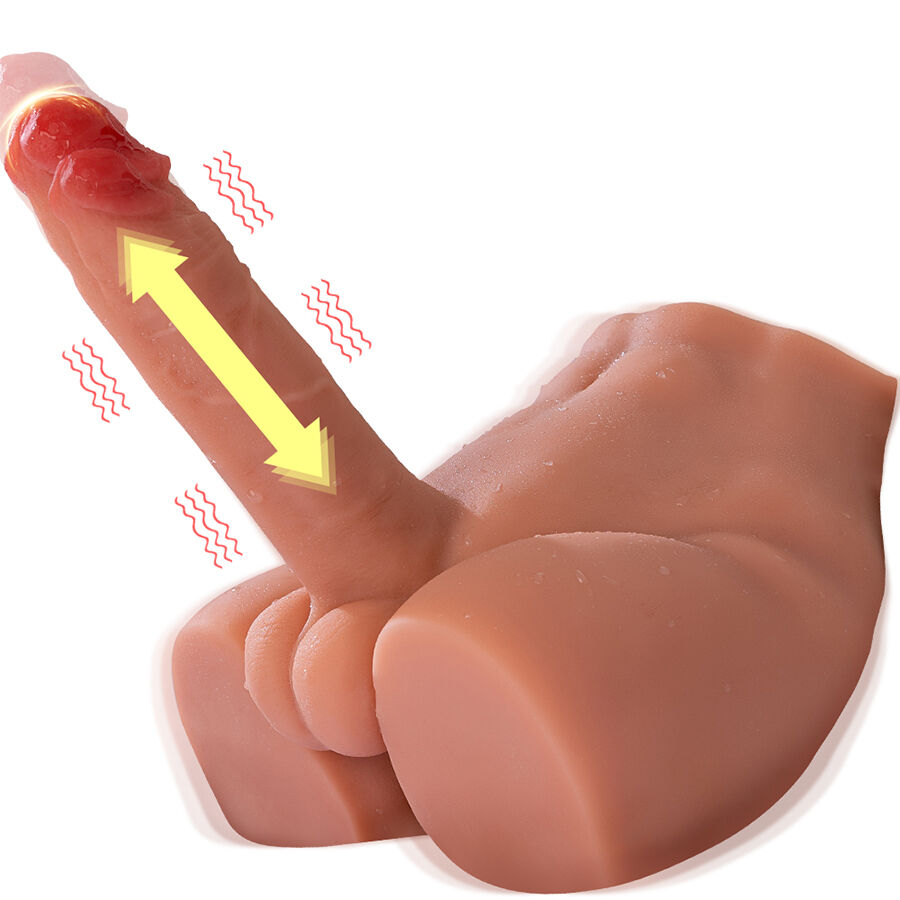 Imagen que nos facilita XISE de su producto erótico XISE - PEEL DILDO ASS MASTURBADOR DILDO REALÍSTICO POSICIÓN FRONTAL CON THRUSTING 17