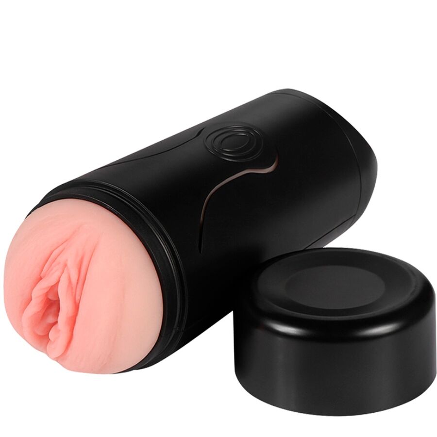 Imagen que nos facilita SHEQU de su producto erótico SHEQU - FANNY MASTURBADOR VAGINA CON VIBRACIÓN para nuestra categoría "JUGUETES BIENESTAR |Juguetes para Hombres|Vaginas con vibración".