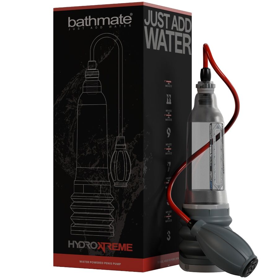 Imagen que nos facilita BATHMATE de su producto erótico BATHMATE - HYDROXTREME 6 para nuestra categoría "JUGUETES BIENESTAR |Juguetes para Hombres|Accesorios para el pene|Bomba Alargadora Pene".