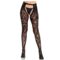 Imagen que nos facilita LEG AVENUE HOSIERY de su producto erótico LEG AVENUE - MEDIAS DE ENCAJE DE ROSAS CON PARTE TRASERA ABIERTA NEGRO para nuestra categoría "MODA & LENCERÍA|Lencería Mujer|Lencería Sexy|Medias".