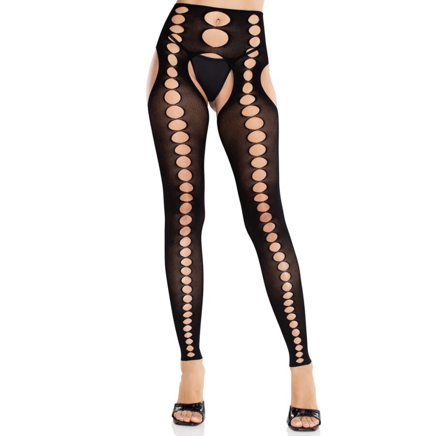 Imagen que nos facilita LEG AVENUE HOSIERY de su producto erótico LEG AVENUE - MEDIAS OPACAS SIN TIRANTES Y COSTURAS NEGRO para nuestra categoría "MODA & LENCERÍA|Lencería Mujer|Lencería Sexy|Medias".