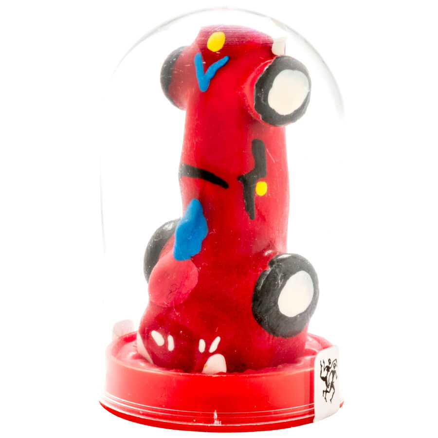 Imagen que nos facilita CONDOMERIE de su producto erótico CONDOMERIE - PRESERVATIVO DECORATIVO PINTADO A MANO COCHE DE CARRERAS para nuestra categoría "PRESERVATIVOS |Preservativos Divertidos".