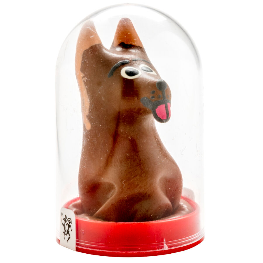 Imagen que nos facilita CONDOMERIE de su producto erótico CONDOMERIE - PRESERVATIVO DECORATIVO PINTADO A MANO PERRO para nuestra categoría "PRESERVATIVOS |Preservativos Divertidos".