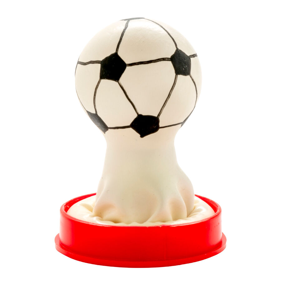 Imagen que nos facilita CONDOMERIE de su producto erótico CONDOMERIE - PRESERVATIVO DECORATIVO PINTADO A MANO FÚTBOL AMERICANO para nuestra categoría "PRESERVATIVOS |Preservativos Divertidos".