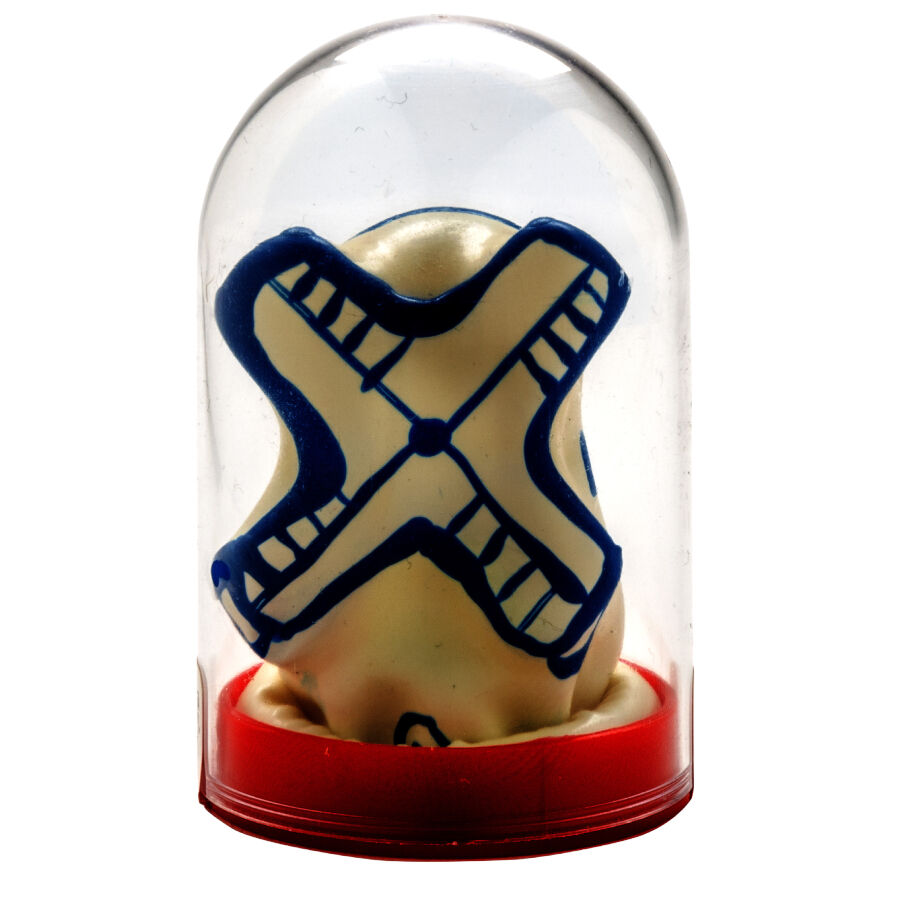 Imagen que nos facilita CONDOMERIE de su producto erótico CONDOMERIE - PRESERVATIVO DECORATIVO PINTADO A MANO MOLINO para nuestra categoría "PRESERVATIVOS |Preservativos Divertidos".