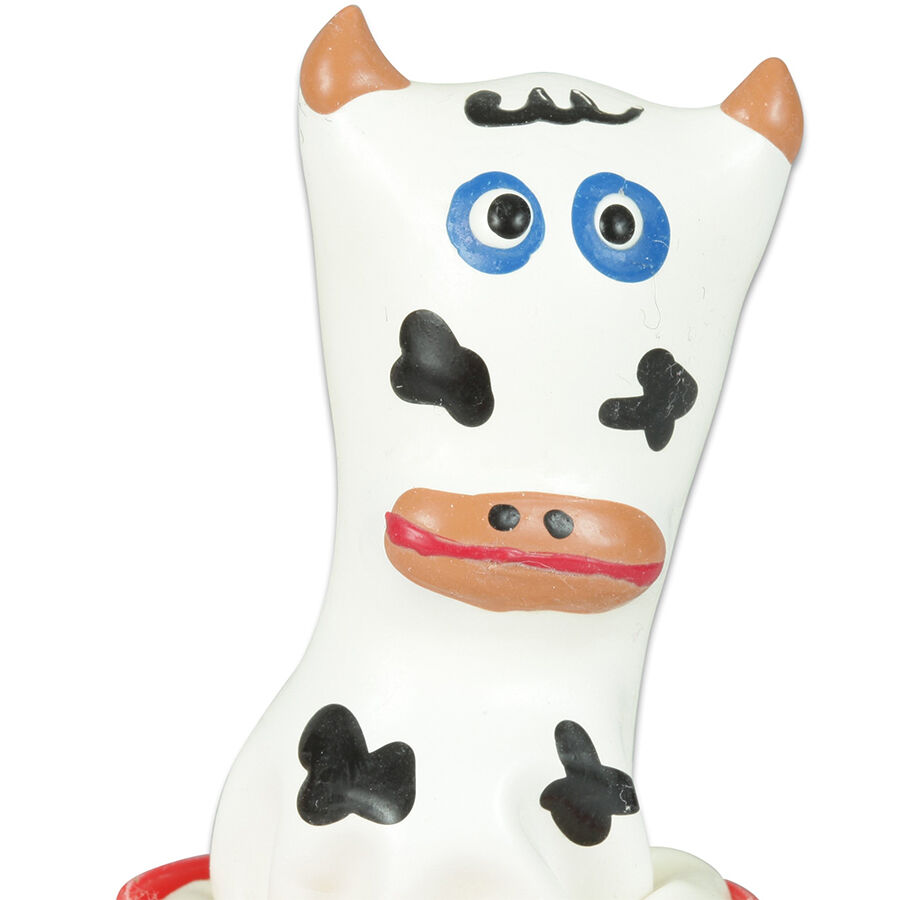 Imagen que nos facilita CONDOMERIE de su producto erótico CONDOMERIE - PRESERVATIVO DECORATIVO PINTADO A MANO VACA MODELO 1 para nuestra categoría "PRESERVATIVOS |Preservativos Divertidos".