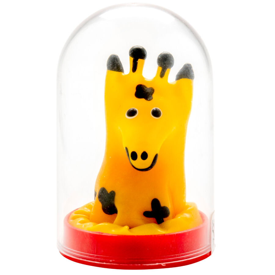 Imagen que nos facilita CONDOMERIE de su producto erótico CONDOMERIE - PRESERVATIVO DECORATIVO PINTADO A MANO JIRAFA para nuestra categoría "PRESERVATIVOS |Preservativos Divertidos".