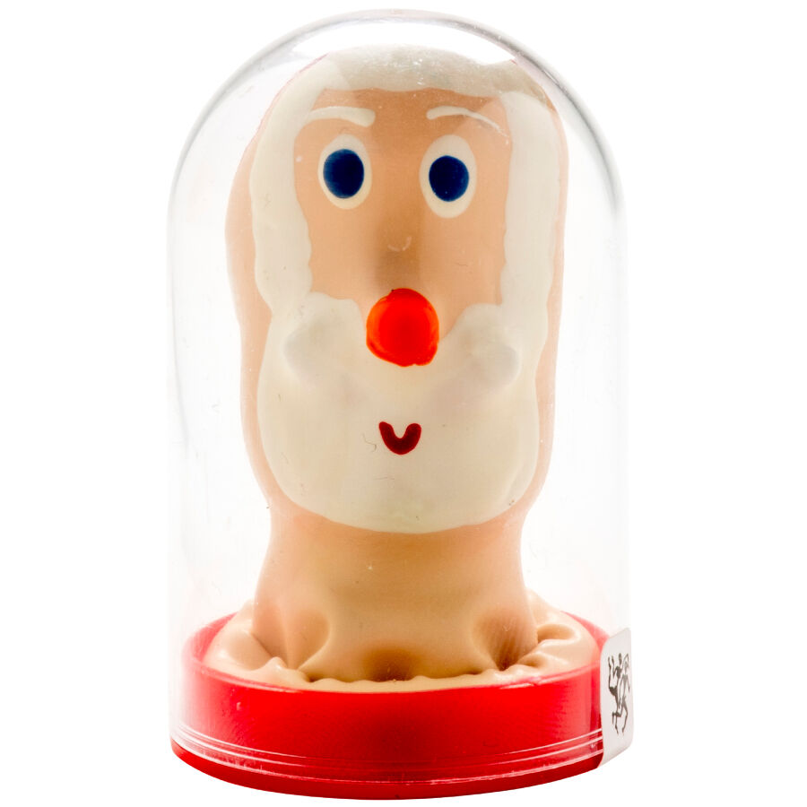 Imagen que nos facilita CONDOMERIE de su producto erótico CONDOMERIE - PRESERVATIVO DECORATIVO PINTADO A MANO SANTA para nuestra categoría "PRESERVATIVOS |Preservativos Divertidos".
