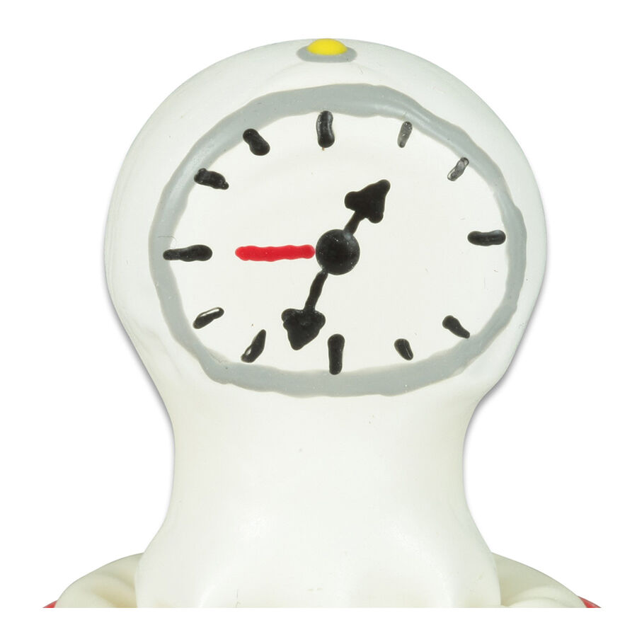 Imagen que nos facilita CONDOMERIE de su producto erótico CONDOMERIE - PRESERVATIVO DECORATIVO PINTADO A MANO RELOJ para nuestra categoría "PRESERVATIVOS |Preservativos Divertidos".