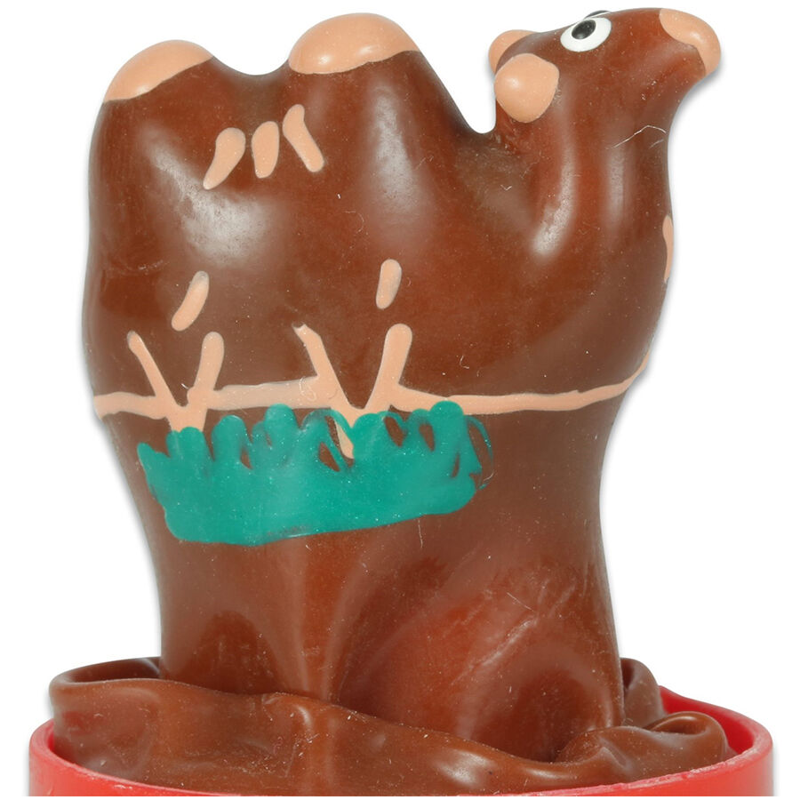 Imagen que nos facilita CONDOMERIE de su producto erótico CONDOMERIE - PRESERVATIVO DECORATIVO PINTADO A MANO CAMELLO para nuestra categoría "PRESERVATIVOS |Preservativos Divertidos".
