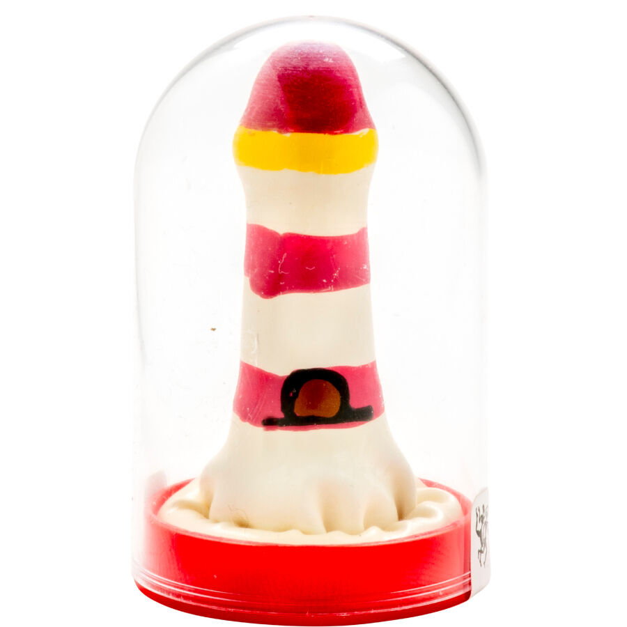 Imagen que nos facilita CONDOMERIE de su producto erótico CONDOMERIE - PRESERVATIVO DECORATIVO PINTADO A MANO FARO para nuestra categoría "PRESERVATIVOS |Preservativos Divertidos".