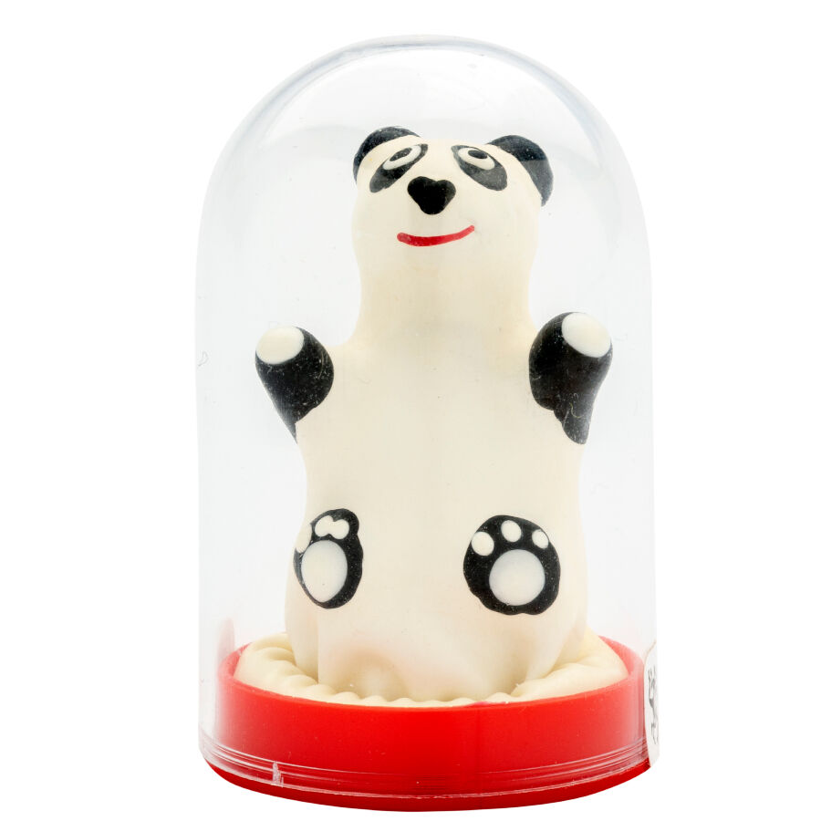 Imagen que nos facilita CONDOMERIE de su producto erótico CONDOMERIE - PRESERVATIVO DECORATIVO PINTADO A MANO PANDA MODELO 1 para nuestra categoría "PRESERVATIVOS |Preservativos Divertidos".