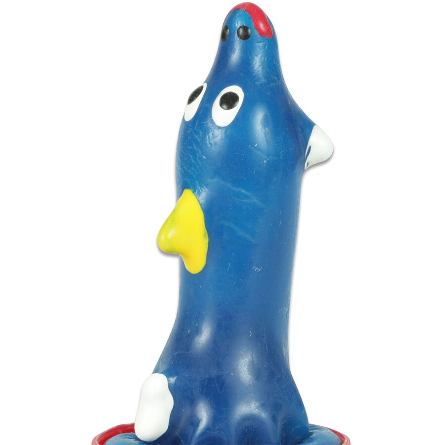 Imagen que nos facilita CONDOMERIE de su producto erótico CONDOMERIE - PRESERVATIVO DECORATIVO PINTADO A MANO DELFÍN para nuestra categoría "PRESERVATIVOS |Preservativos Divertidos".
