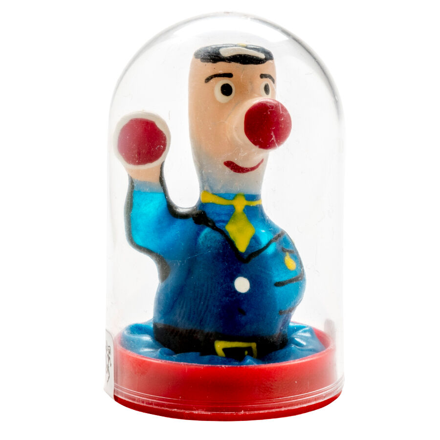 Imagen que nos facilita CONDOMERIE de su producto erótico CONDOMERIE - PRESERVATIVO DECORATIVO PINTADO A MANO POLICÍA para nuestra categoría "PRESERVATIVOS |Preservativos Divertidos".