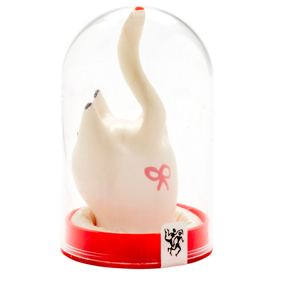 Imagen que nos facilita CONDOMERIE de su producto erótico CONDOMERIE - PRESERVATIVO DECORATIVO PINTADO A MANO CISNE para nuestra categoría "PRESERVATIVOS |Preservativos Divertidos".