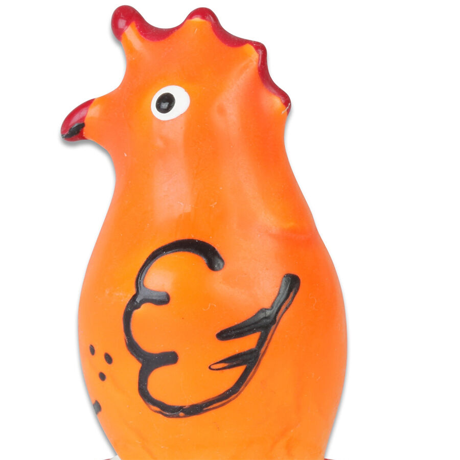 Imagen que nos facilita CONDOMERIE de su producto erótico CONDOMERIE - PRESERVATIVO DECORATIVO PINTADO A MANO GALLO MODELO 1 para nuestra categoría "PRESERVATIVOS |Preservativos Divertidos".