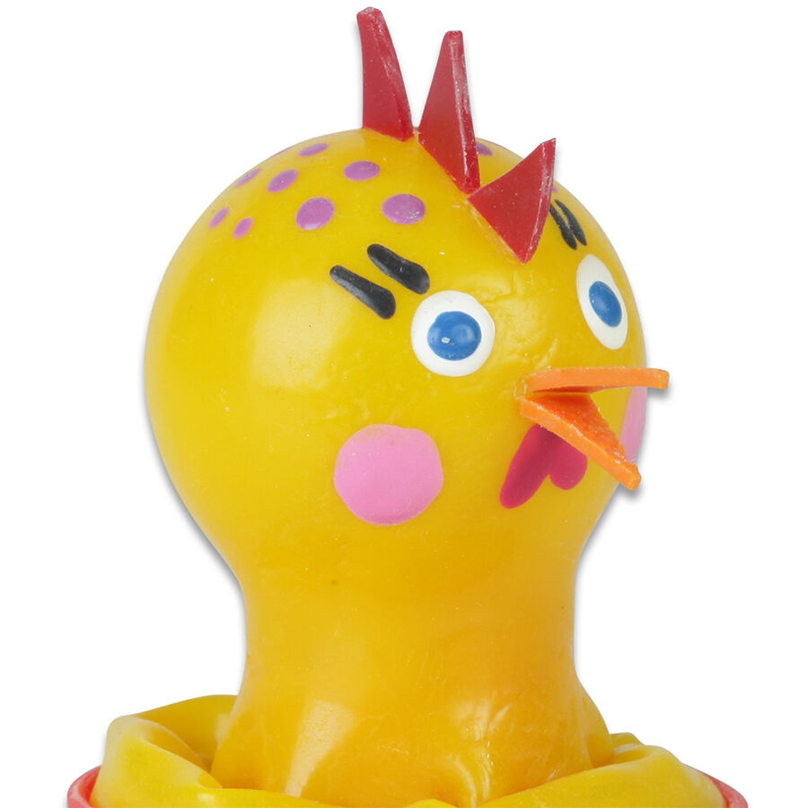 Imagen que nos facilita CONDOMERIE de su producto erótico CONDOMERIE - PRESERVATIVO DECORATIVO PINTADO A MANO POLLO PEGADO para nuestra categoría "PRESERVATIVOS |Preservativos Divertidos".