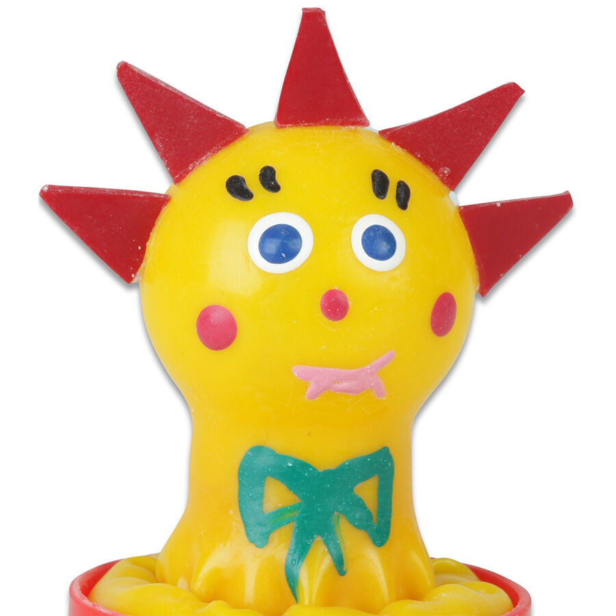 Imagen que nos facilita CONDOMERIE de su producto erótico CONDOMERIE - PRESERVATIVO DECORATIVO PINTADO A MANO SOL para nuestra categoría "PRESERVATIVOS |Preservativos Divertidos".