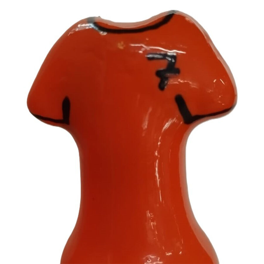 Imagen que nos facilita CONDOMERIE de su producto erótico CONDOMERIE - PRESERVATIVO DECORATIVO PINTADO A MANO CAMISA NARANJA para nuestra categoría "PRESERVATIVOS |Preservativos Divertidos".