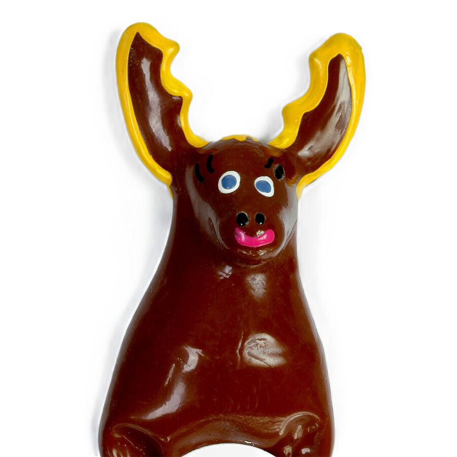 Imagen que nos facilita CONDOMERIE de su producto erótico CONDOMERIE - PRESERVATIVO DECORATIVO PINTADO A MANO CIERVO XL para nuestra categoría "PRESERVATIVOS |Preservativos Divertidos".