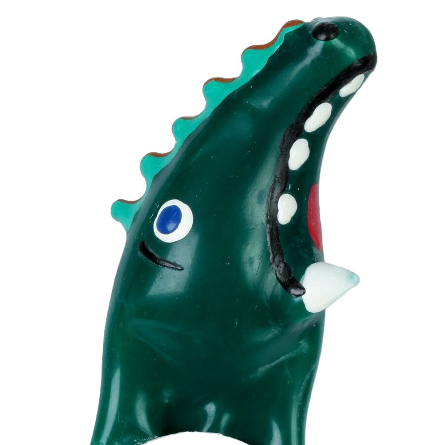 Imagen que nos facilita CONDOMERIE de su producto erótico CONDOMERIE - PRESERVATIVO DECORATIVO PINTADO A MANO COCODRILO MODELO XL para nuestra categoría "PRESERVATIVOS |Preservativos Divertidos".