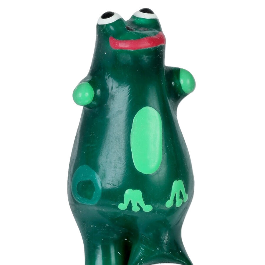 Imagen que nos facilita CONDOMERIE de su producto erótico CONDOMERIE - PRESERVATIVO DECORATIVO PINTADO A MANO RANA MODELO XL para nuestra categoría "PRESERVATIVOS |Preservativos Divertidos".