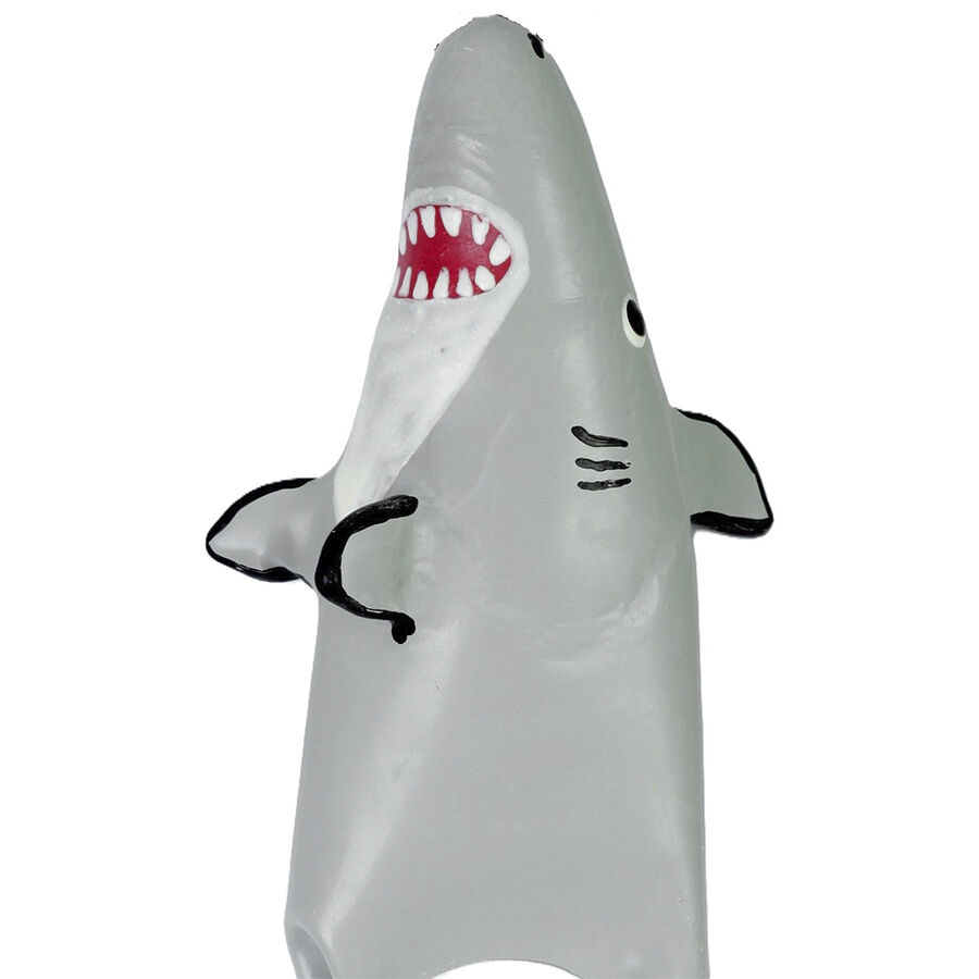 Imagen que nos facilita CONDOMERIE de su producto erótico CONDOMERIE - PRESERVATIVO DECORATIVO PINTADO A MANO TIBURÓN MODELO XL para nuestra categoría "PRESERVATIVOS |Preservativos Divertidos".