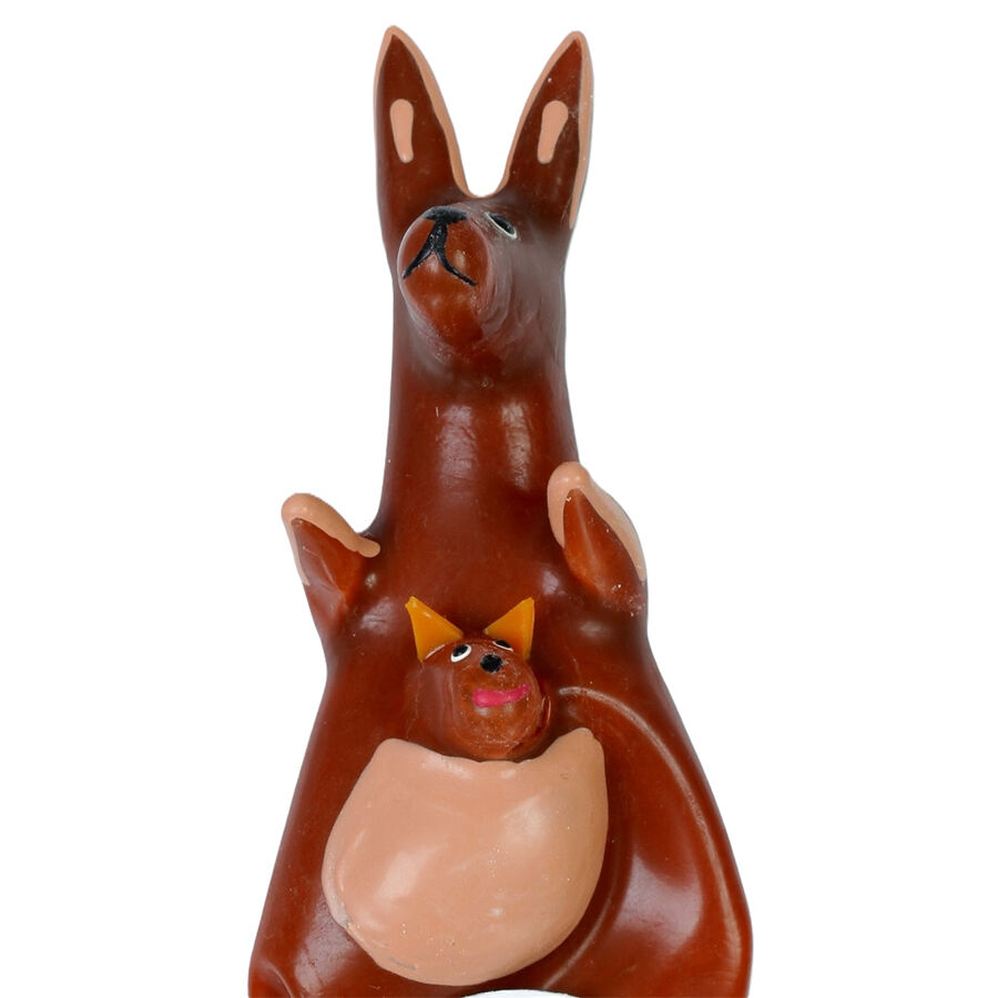 Imagen que nos facilita CONDOMERIE de su producto erótico CONDOMERIE - PRESERVATIVO DECORATIVO PINTADO A MANO CANGURO MODELO XL para nuestra categoría "PRESERVATIVOS |Preservativos Divertidos".