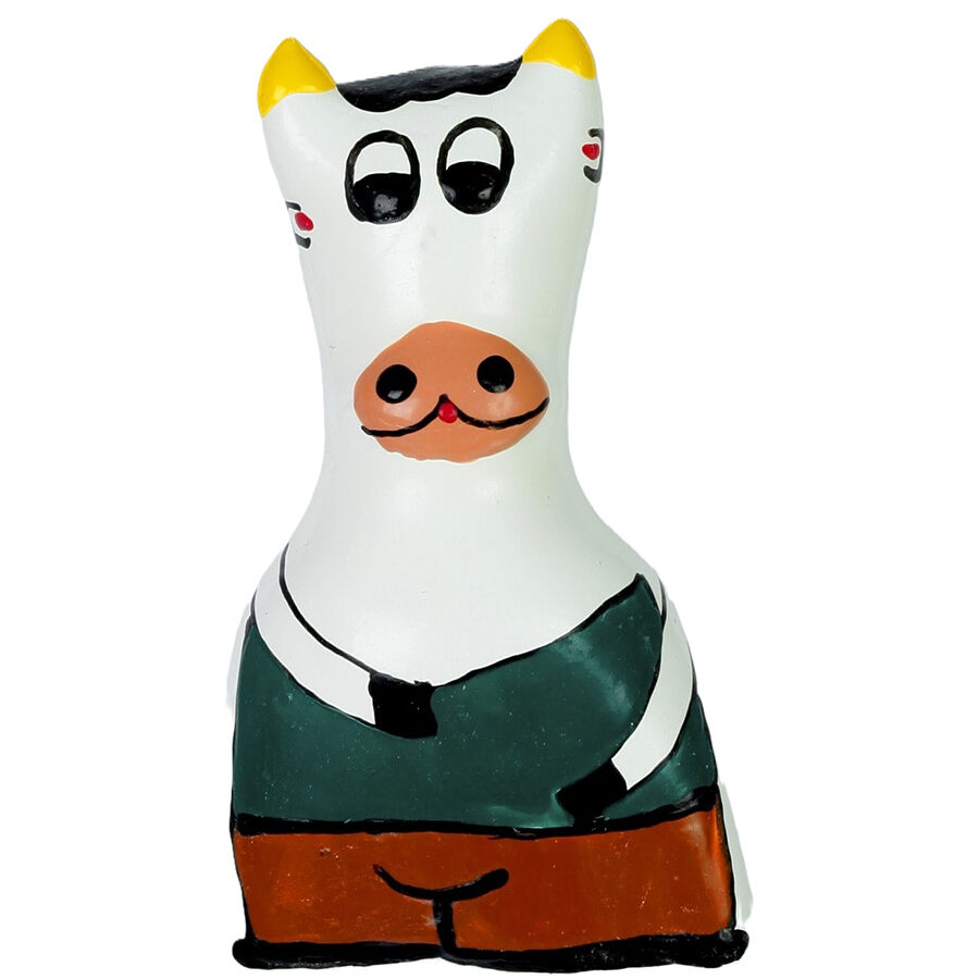 Imagen que nos facilita CONDOMERIE de su producto erótico CONDOMERIE - PRESERVATIVO DECORATIVO PINTADO A MANO VACA MODELO XL para nuestra categoría "PRESERVATIVOS |Preservativos Divertidos".