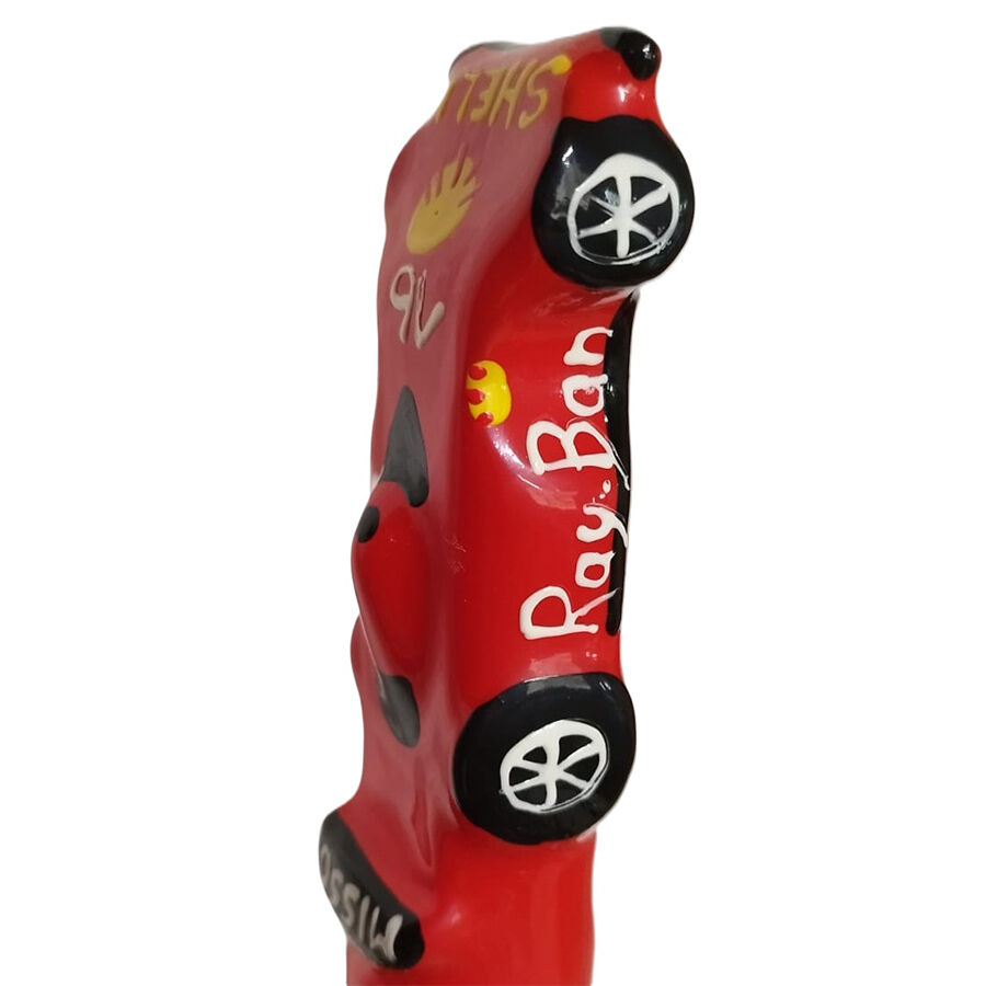 Imagen que nos facilita CONDOMERIE de su producto erótico CONDOMERIE - PRESERVATIVO DECORATIVO PINTADO A MANO F1 FERRARI XL para nuestra categoría "PRESERVATIVOS |Preservativos Divertidos".
