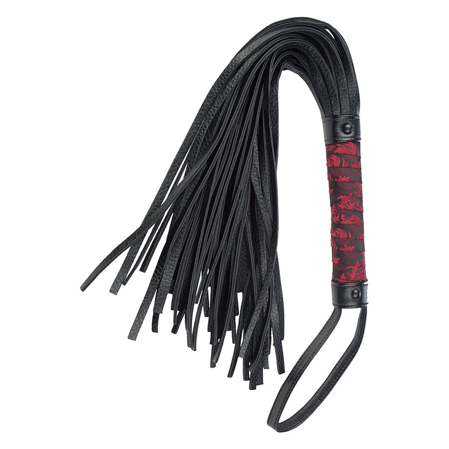 Imagen que nos facilita CALEXOTICS de su producto erótico CALEXOTICS - SCANDAL LÁTIGO NEGRO para nuestra categoría "BDSM & BONDAGE |Artículos BDSM|Látigos BDSM".
