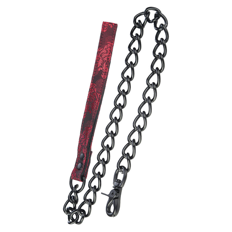 Imagen que nos facilita CALEXOTICS de su producto erótico CALEXOTICS - SCANDAL CORREA METÁLICA DE ASA para nuestra categoría "BDSM & BONDAGE |Bondage|Collares".