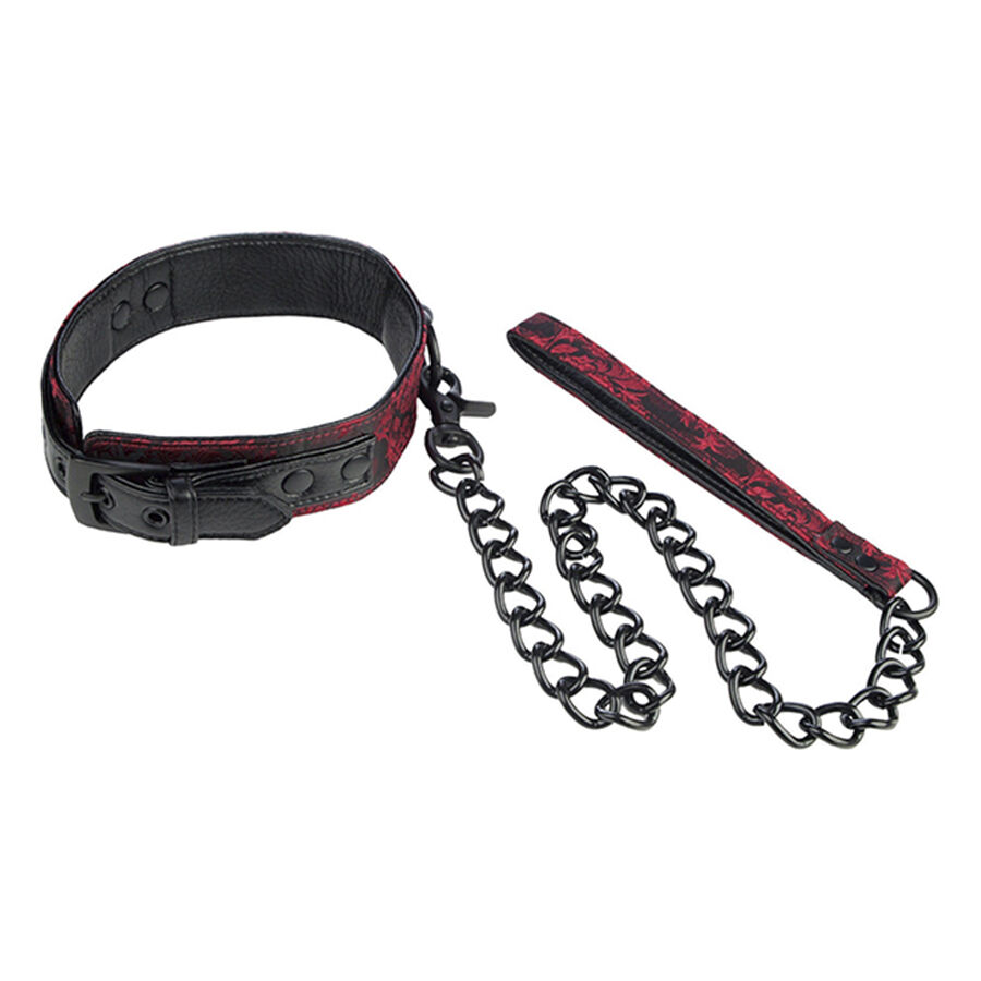Imagen que nos facilita CALEXOTICS de su producto erótico CALEXOTICS - SCANDAL COLLAR CON CORREA NEGRA para nuestra categoría "BDSM & BONDAGE |Bondage|Collares".