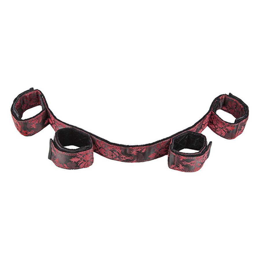 Imagen que nos facilita CALEXOTICS de su producto erótico CALEXOTICS - SCANDAL BARRA DE ESCLAVITUD NEGRA para nuestra categoría "BDSM & BONDAGE |Bondage|Esposas de fijación".