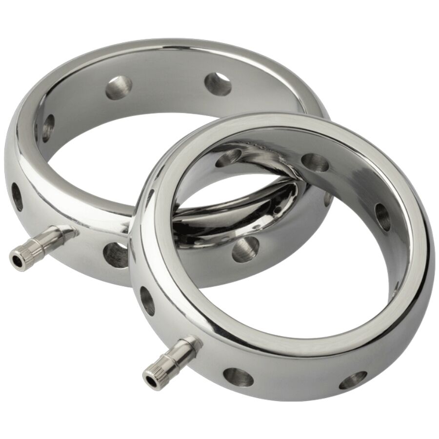 Imagen que nos facilita ELECTRASTIM de su producto erótico ELECTRASTIM - PRESTIGE ANILLO ELECTROMAGNÉTICO DE METAL PARA EL PENE 34 MM para nuestra categoría "BDSM & BONDAGE |Artículos BDSM|Anillas pene metal BDSM".