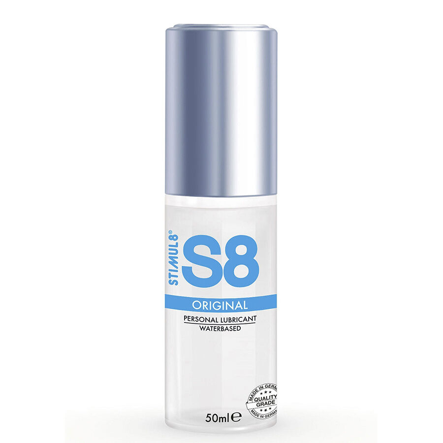 Imagen que nos facilita STIMUL8 de su producto erótico STIMUL8 - S8 LUBRICANTE EN BASE AGUA 50 ML para nuestra categoría "DROGUERÍA |Lubricantes|Base Agua".