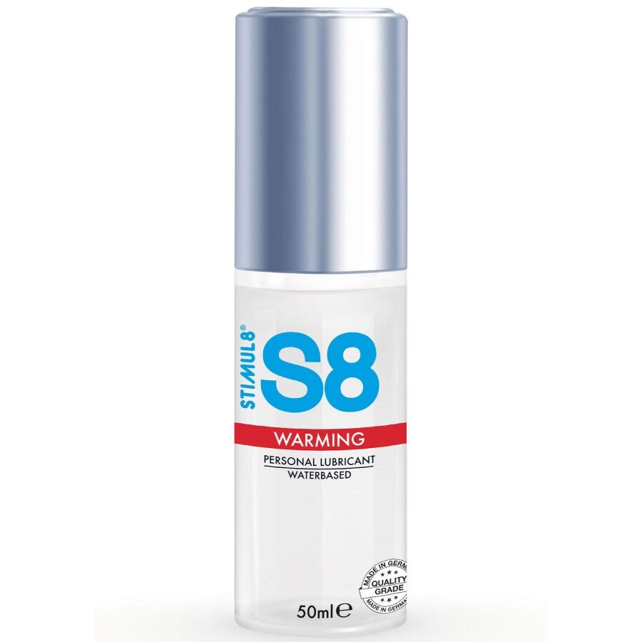 Imagen que nos facilita STIMUL8 de su producto erótico STIMUL8 - S8 LUBRICANTE EFECTO CALOR 50 ML para nuestra categoría "DROGUERÍA |Lubricantes|Efecto Calor".
