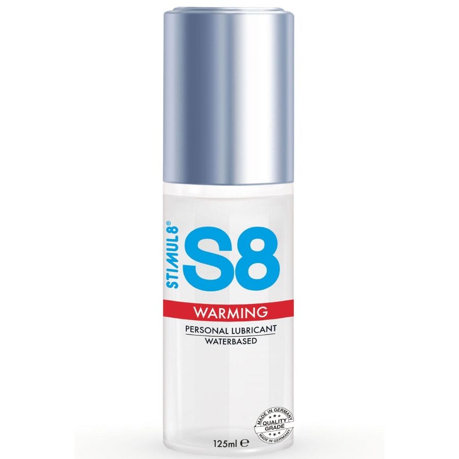 Imagen que nos facilita STIMUL8 de su producto erótico STIMUL8 - S8 LUBRICANTE EFECTO CALOR 125 ML para nuestra categoría "DROGUERÍA |Lubricantes|Efecto Calor".