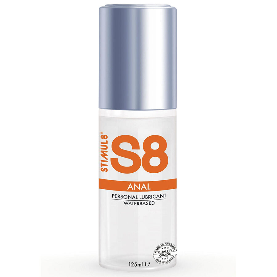 Imagen que nos facilita STIMUL8 de su producto erótico STIMUL8 - S8 LUBRICANTE ANAL 125 ML para nuestra categoría "DROGUERÍA |Lubricantes|Anal".